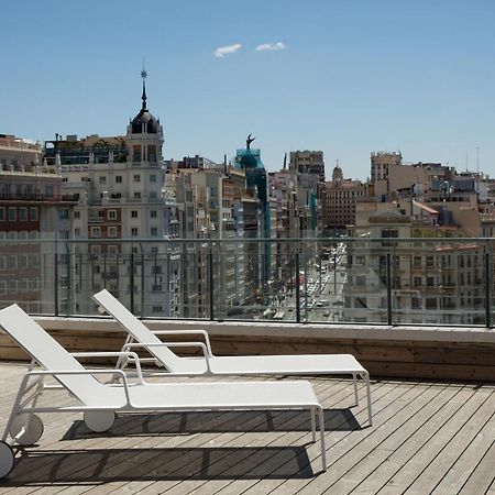 Barcelo Torre De Madrid Hotel Luaran gambar Rooftop terrace
